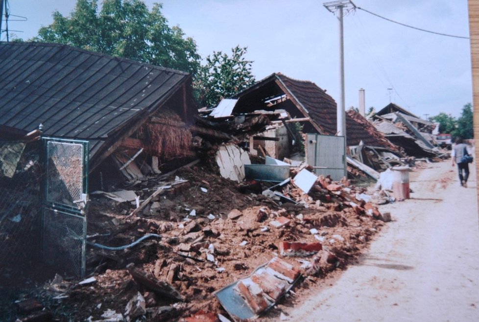 Povodně 1997: Troubky.