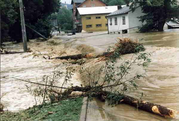 Povodně 1997 Zátor