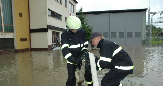 Vydatné deště zvedly hladiny řek ve Zlínkém kraji.