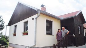 Dům Pförtnerových byl prvním domem postaveným v Zálezlicích po povodni.