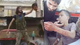 Povstalci v Sýrii usekli hlavu desetiletému chlapci: Vše natočili na video!