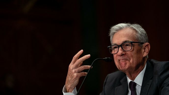 Šéf Fedu Jerome Powell Šéf Fedu Jerome Powell