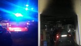 Obrovské škody po požáru haly na Mladoboleslavsku: Majitel se snažil hasit, skončil v nemocnici