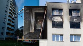 Záchrana před plameny v poslední chvíli: Přelezl na vedlejší balkon, jeho rodina v bytě uhořela!