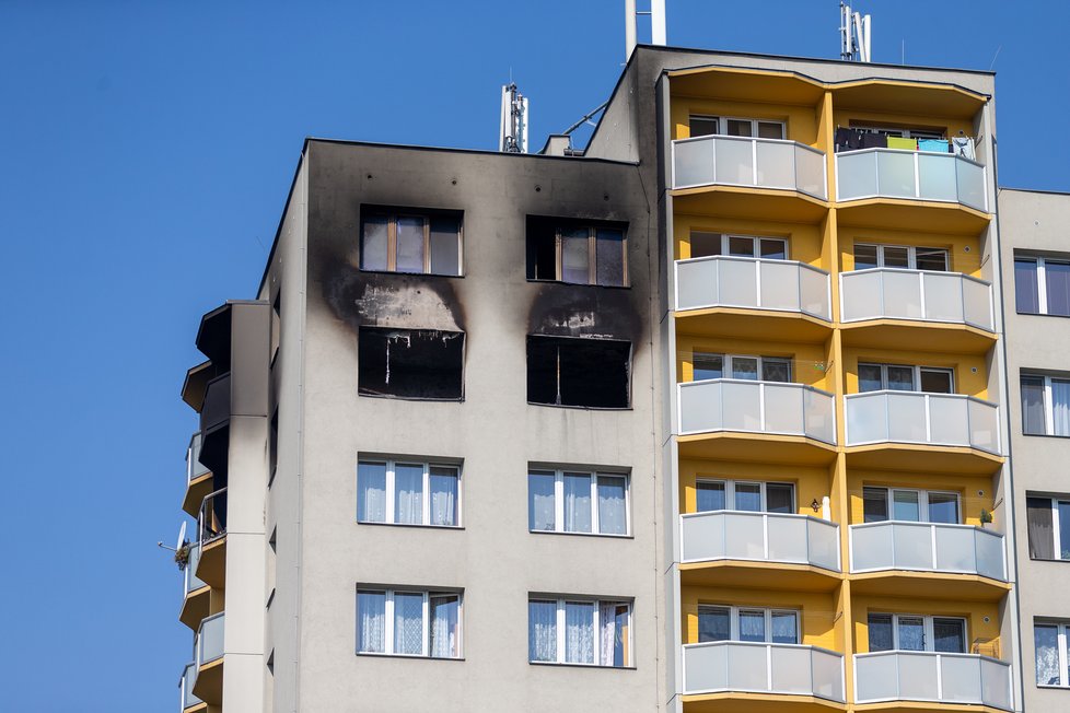 Požár v Bohumíně: Od nedělního rána byli na místě vyšetřovatelé.