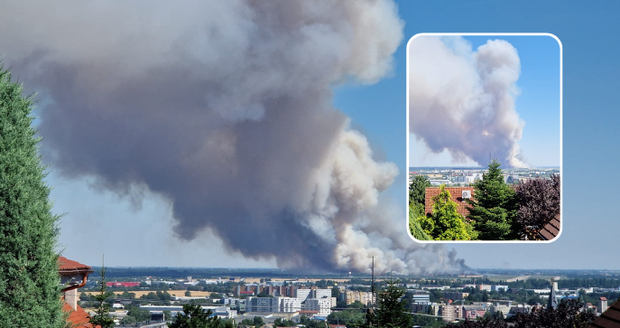 Mohutný požár nedaleko Bratislavy: Na město se valí hustý dým!