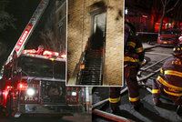 Nejméně 12 lidí, včetně kojence, zemřelo při požáru bytu v Bronxu! Oheň pravděpodobně založilo dítě