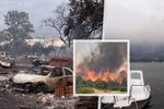 Chorvatsko zasáhl obří požár: Plameny ničily auta nedaleko letoviska Šibenik.