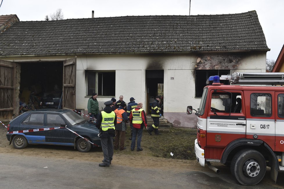 Tragické záběry z obce Oleksovice