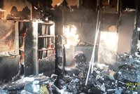 Požár dětského domova na Plzeňsku: Evakuované děti a škoda pět milionů