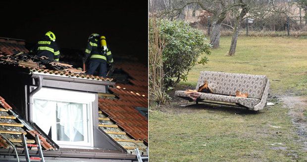 Chlapec (11) na Děčínsku zapálil dům a zabarikádoval rodinu: Jeho první slova zaskočila i policisty