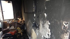 Ve Frýdku-Místku hořel byt v panelovém domě.