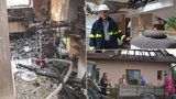 Hasiči shořela střecha nad hlavou: Plameny připravily šestičlennou rodinu o domov