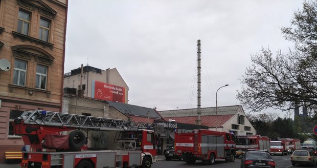 Na Smíchově hořel oblíbený Wine Food Market.