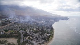 Požáry na Havaji: Zničené letovisko Lahaina (10. 8. 2023)