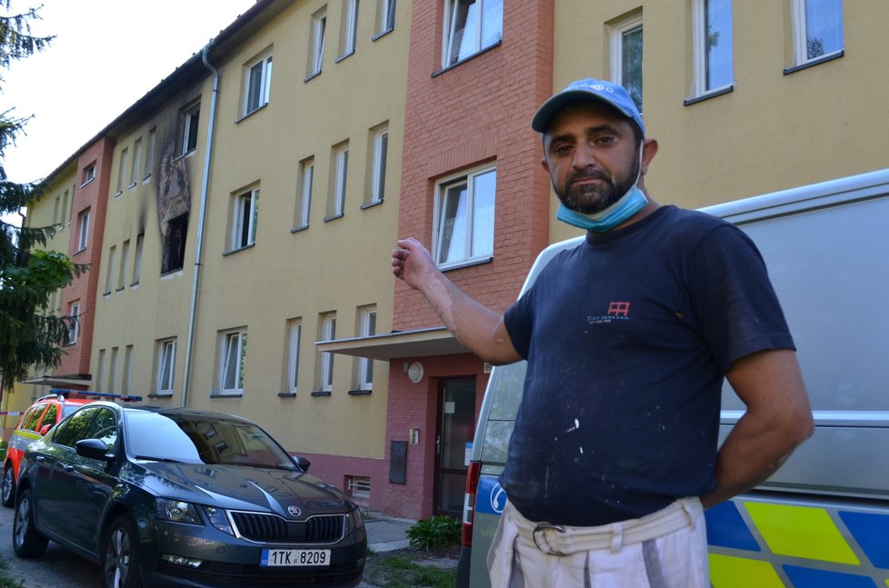 Přímý svědek Pavel Mušuka se podivuje, jak rychle a intenzivně se plameny začaly šířit.