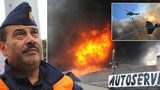 Odvolal své muže těsně před výbuchem! Velitel hasičů Antonín Šustr (50) popsal drama při požáru v Hostivaři