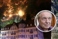 V Hřensku prodal legendární Starou Plynárnu i „Gottův“ hotel: Požár sleduji s hrůzou, přiznává realiťák Jiří