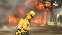 Ničivé požáry v Kalifornii