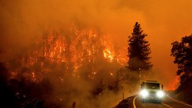Požáry v Kalifornii (31.7.2022)