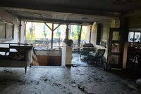 Recepční varovala hosty před požárem hotelu v Klatovech: Odvezli ji do nemocnice