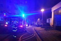 Dva mrtví v hořící kotelně v Kroměříži! Ženu převezla sanitka do nemocnice