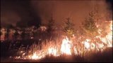 Ohnivé peklo na Blanensku: 135 hasičů bojovalo s požárem lesa! Začalo hořet znova
