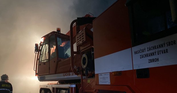 Dohašování požáru lesa v pražském Motole dalo hasičům pořádně zabrat.
