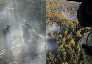Požár lesa (ilustrační foto)