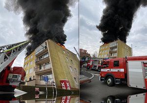 Ve čtvrtek 19. března došlo k požáru paneláku v pražské Lhotce. Oblaka černého dýmu byla vidět na kilometry daleko.