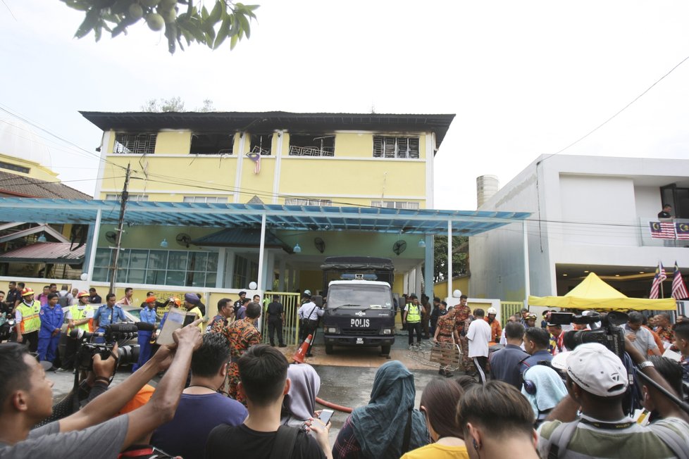 Požár v náboženské škole v Malajsii zabil nejméně 25 lidí