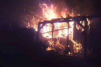 Tragický požár na Lounsku: V chatce uhořeli máma a syn (†6)