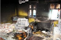 Čtyřměsíční miminko uhořelo při požáru na Opavsku, hasič vynesl už jen bezvládné tělíčko