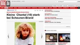 Chantal (†10) uhořela ve stodole, když si tam hrála s kamarády.