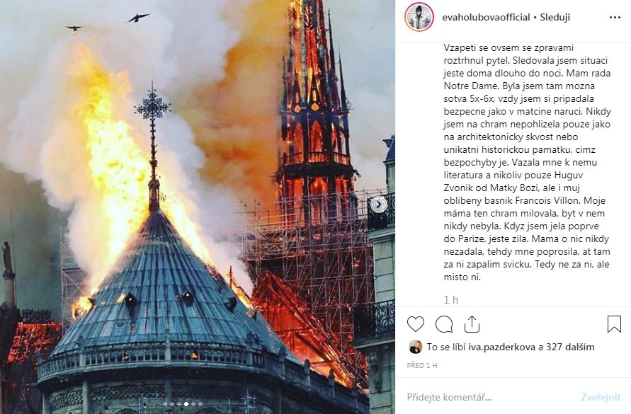 Reakce na požár katedrály Notre-Dame