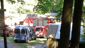 Při požáru chaty na Mladoboleslavsku zemřeli dva lidé.
