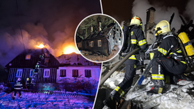 Požár domu v Jablonci nad Nisou (4.1.2026)