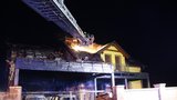 Dům na Zlínsku zachvátily plameny: Škody je za šest milionů