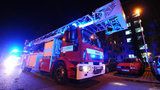 Požár v centru Prahy: Evakuovat museli 9 lidí