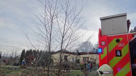 Smutné Vánoce Katčiny rodiny: Vyhořel jim dům v Rychvaldě, pomocnou ruku podalo město.