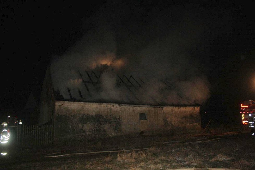 Při požáru stodoly v Ločenici zemřel Dominik