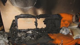 Při požáru v rodinném domě uhořela žena!