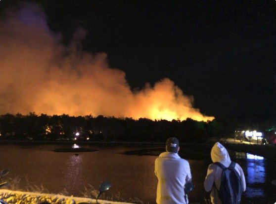 Nástrahy Chorvatska: Požár na ostrově Pag propukl v noci z 15. na 16. července.