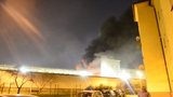 Strach na Pankráci: Požár ve věznici! Dým stoupal desítky metrů vysoko