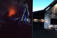 Rodina z Kramolína přišla při požáru o všechno: V domě, který lehl popelem, uhořela i jejich kočička