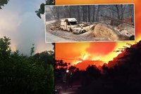 V Chorvatsku stále hoří! Požár odřízl Pelješac od pevniny