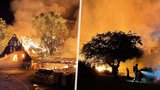 Požár zasáhl pilu na Rychnovsku: Škoda je 15 milionů korun