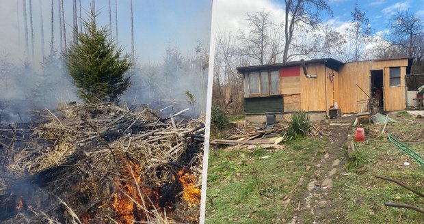 Při požáru trávy na Písecku zemřel člověk, příčinou je možná nedbalost