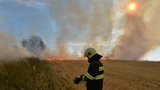 Na troud spálené Česko: 4 velké požáry během jedné hodiny, vrtulníky nestíhají
