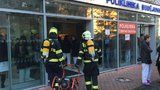 Požár polikliniky v Krči: Hasiči evakuovali 150 lidí